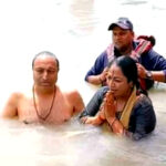 उत्तराखंड हरिद्वार हरकी पैड़ी पर दिल्ली की मुख्यमंत्री रेखा गुप्ता ने पति संग लगाई मां गंगा में आस्था की डुबकी,,,,,