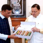 उत्तराखंड मुख्यमंत्री पुष्कर सिंह धामी ने आज दिल्ली में केंद्रीय खेल मंत्री से की स्नेहभेंट,,,,,,
