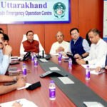 उत्तराखंड मुख्यामंत्री ने मंगलवार देर रात आपदा परिचालन केंद्र (SEOC) पहुंचकर अतिवृष्टि प्रभावित क्षेत्रों की ली समीक्षा बैठक,,,,