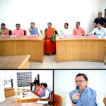 मुख्यमंत्री पुष्कर सिंह धामी ने जिला पंचायत सभागार रुद्रप्रयाग में बैठक कर आपदा प्रभावित क्षेत्रों व्यवस्थाओं पर की विस्तृत समीक्षा बैठक,,,,