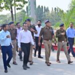 राष्ट्रपति के प्रस्तावित दौरे की तैयारियों को लेकर पतंजलि पहुॅचकर जिलाधिकारी एवं वरिष्ठ पुलिस अधीक्षक ने लिया तैयारियों का जायज़ा,,,