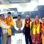 उत्तराखंड ऋषिकेश पहुंचीं प्रधानमंत्री की बहन बसंती बेन, यहां मठ-मंदिरों के दर्शओ के बाद टिहरी झील पहुंचकर लेंगे प्रकृति का आनंद,,,,