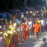 उत्तराखंड योग नगरी ऋषिकेश में शराब ठेके और मादक पदार्थों के विरुद्ध निकाली रैली, पुलिस व प्रदर्शनकारियों के बीच हुई धक्का-मुक्की,,,