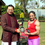 उत्तराखंड मुख्यमंत्री धामी ने उत्तराखंड की बेटी एवं अंतरराष्ट्रीय महिला बॉडीबिल्डर प्रतिभा थपलियाल को किया सम्मानित,,,,,