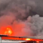 उत्तराखंड धर्मनागरी हरिद्वार के विष्णु घाट पर आधी रात को मचाया आग ने तांडव, सिलेंडर मे हुए धमाके से आसपास के लोगों में हुई दहशत,,,,