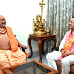 उत्तराखंड मुख्यमंत्री पुष्कर सिंह धामी ने कनखल स्थित जगतगुरु आश्रम में आशीर्वाद लेकर प्रदेश की सुख-समृद्धि हेतु की कामना,,,,