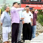 उत्तराखंड पुष्कर सिंह मुख्यमंत्री धामी ने नंदा की चौकी पुल एप्रोच रोड के पुनर्निर्माण कार्य का निरीक्षण कर अधिकारियों को दिए निर्देश,,,,