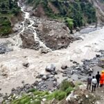 उत्तराखंड जोशीमठ तमक नाले का पुल बहने से नीति घाटी के 14 गांवों और चीन सीमा चौकियों का कटा संपर्क, तमक नाले पहले भी दिखाया था अपना विकराल रूप,,,