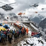 उत्तराखंड में बारिश-बर्फबारी से आफत, लगातार हो रही बारिश से उत्तरकाशी में फंसे 136 पर्वतारोही, रेस्क्यू के लिए 8 हेलीकॉप्टर तैनात,,,,
