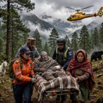 उत्तराखंड में यहां जंगल में बकरियां चराने गए ग्रामीण पर किया भालू ने जानलेवा हमला, गंभीर हालत में हेली एंबुलेंस से हायर सेंटर रेफर,,,