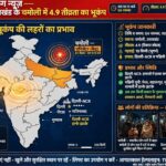 उत्तराखंड चमोली में आज रात 10:22 मिनट पर आया 4.9 तीव्रता का भूकंप, दिल्ली-NCR और पश्चिमी यूपी में भी डोली धरती, दहशत में घरों से बाहर निकले लोग,,,