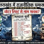 उत्तराखंड में मतदाता सूची से नाम हटाने पर राजनीतिक घमासान, कांग्रेस ने उठाए सवाल, भाजपा ने बताया ‘लोकतंत्र को कमजोर करने की साजिश’,,,,