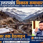 उत्तराखंड विकास कार्यों को रफ्तार देने में जुटे सीएम धामी, 1 नवंबर तक अधूरे प्रोजेक्ट्स पूरे करने की सख्त डेडलाइन, सीएम हेल्पलाइन 1905 को प्रभावी बनाने के निर्देश,,,