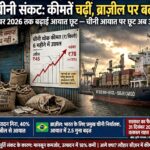 देश में चीनी की किल्लत और कीमतों में उछाल, ब्राजील पर बढ़ी निर्भरता, सरकार ने दिसंबर तक बढ़ाई इन देशों की आयात छूट-  SPACIAL Bulletin